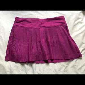 Lululemon Pleat To Street Skirt